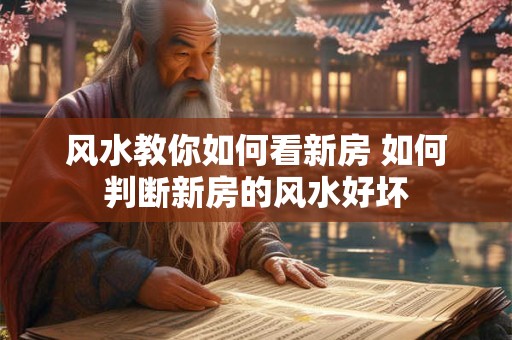 风水教你如何看新房 如何判断新房的风水好坏