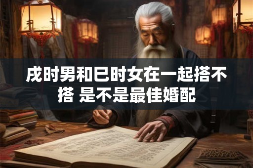 戌时男和巳时女在一起搭不搭 是不是最佳婚配 戌时男和巳时女在一起搭不搭 是不是最佳婚配