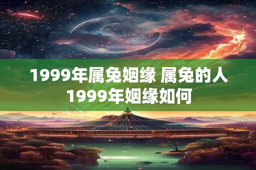 1999年属兔姻缘 属兔的人1999年姻缘如何