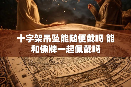 十字架吊坠能随便戴吗 能和佛牌一起佩戴吗