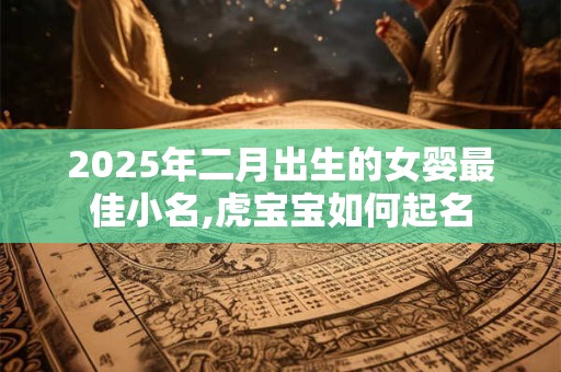 2025年二月出生的女婴最佳小名,虎宝宝如何起名