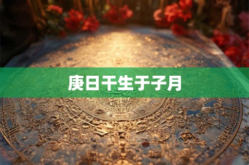 庚日干生于子月 庚日干生于子月