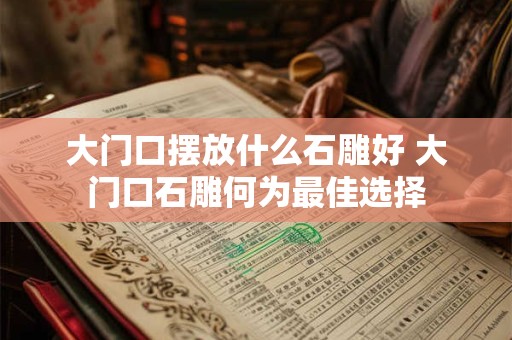 大门口摆放什么石雕好 大门口石雕何为最佳选择 大门口摆放什么石雕好 大门口石雕何为最佳选择