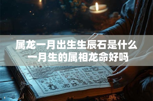 属龙一月出生生辰石是什么 一月生的属相龙命好吗