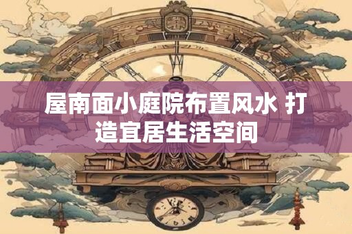 屋南面小庭院布置风水 打造宜居生活空间 屋南面小庭院布置风水 打造宜居生活空间