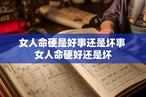 女人命硬是好事还是坏事 女人命硬好还是坏
