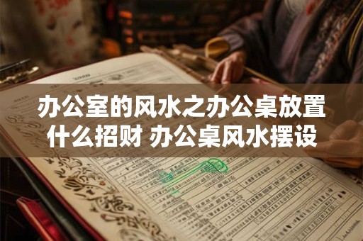 办公室的风水之办公桌放置什么招财 办公桌风水摆设招财有哪些