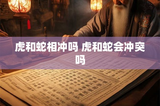 虎和蛇相冲吗 虎和蛇会冲突吗