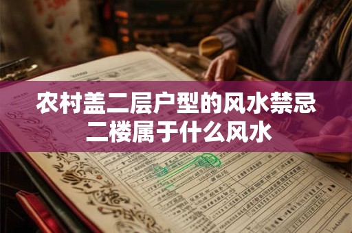 农村盖二层户型的风水禁忌 二楼属于什么风水 农村盖二层户型的风水禁忌 二楼属于什么风水
