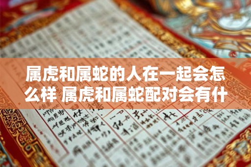 属虎和属蛇的人在一起会怎么样 属虎和属蛇配对会有什么影响