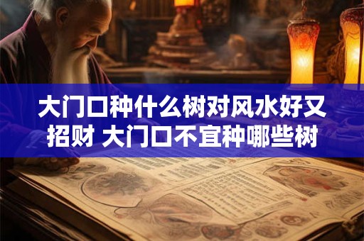 大门口种什么树对风水好又招财 大门口不宜种哪些树