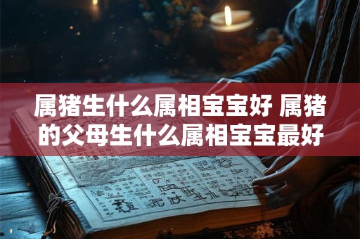 属猪生什么属相宝宝好 属猪的父母生什么属相宝宝最好