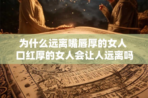 为什么远离嘴唇厚的女人 口红厚的女人会让人远离吗