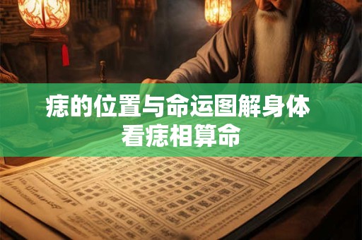 痣的位置与命运图解身体 看痣相算命