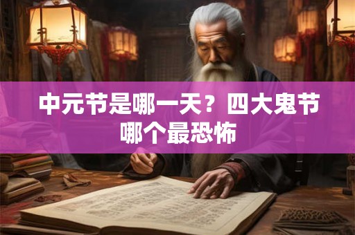 中元节是哪一天？四大鬼节哪个最恐怖