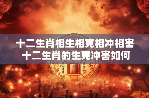 十二生肖相生相克相冲相害 十二生肖的生克冲害如何影响命运