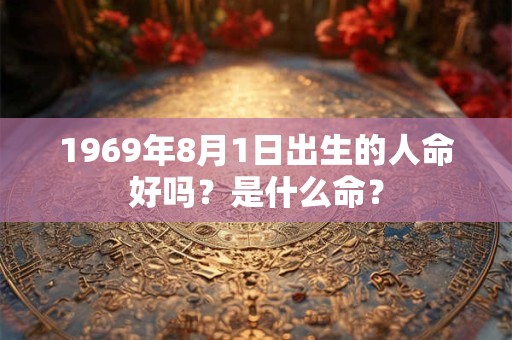 1969年8月1日出生的人命好吗？是什么命？
