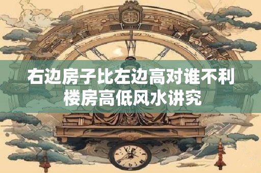 右边房子比左边高对谁不利 楼房高低风水讲究