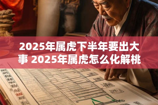 2026年属虎下半年要出大事 2026年属虎怎么化解桃花劫