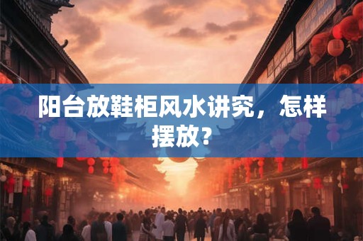 阳台放鞋柜风水讲究，怎样摆放？