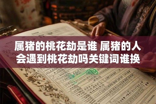 属猪的桃花劫是谁 属猪的人会遇到桃花劫吗关键词谁换为会遇到表达意思相似而且更贴近现实情况可以更好地引起读者的兴趣