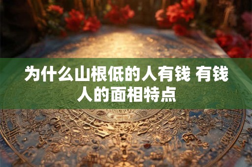 为什么山根低的人有钱 有钱人的面相特点