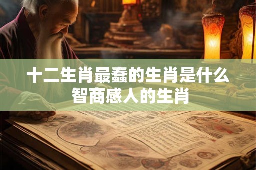 十二生肖最蠢的生肖是什么 智商感人的生肖