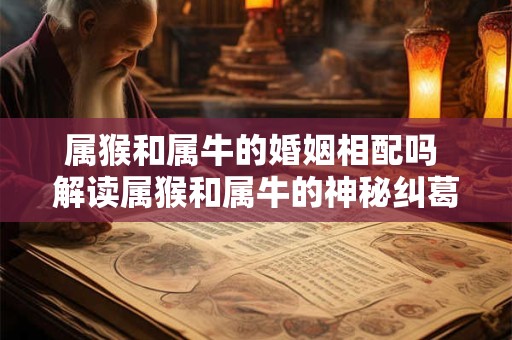 属猴和属牛的婚姻相配吗 解读属猴和属牛的神秘纠葛 属猴和属牛的婚姻相配吗 解读属猴和属牛的神秘纠葛
