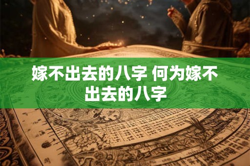 嫁不出去的八字 何为嫁不出去的八字