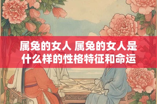属兔的女人 属兔的女人是什么样的性格特征和命运