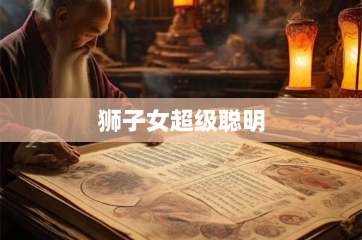 狮子女超级聪明