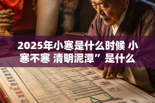 2025年小寒是什么时候 小寒不寒 清明泥潭”是什么意思
