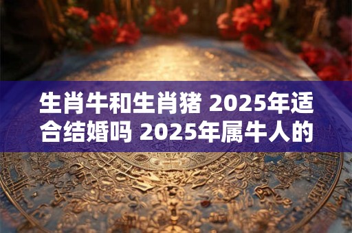 生肖牛和生肖猪 2025年适合结婚吗 2025年属牛人的结婚吉日
