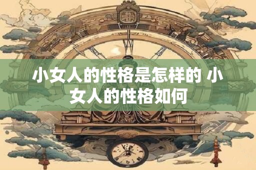 小女人的性格是怎样的 小女人的性格如何