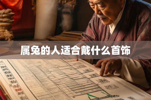 属兔的人适合戴什么首饰