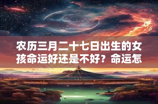 农历三月二十七日出生的女孩命运好还是不好？命运怎么样？