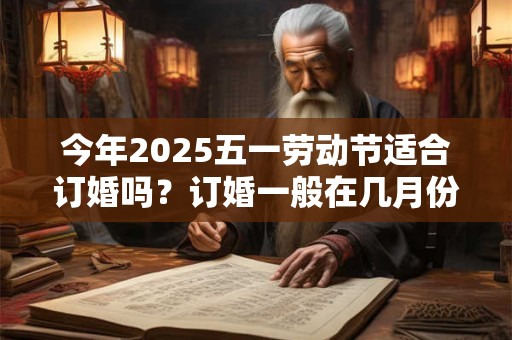 今年2025五一劳动节适合订婚吗？订婚一般在几月份