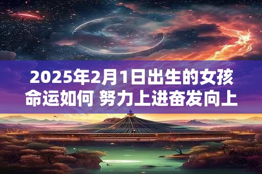 2025年2月1日出生的女孩命运如何 努力上进奋发向上