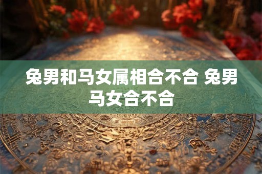 兔男和马女属相合不合 兔男马女合不合 兔男和马女属相合不合 兔男马女合不合