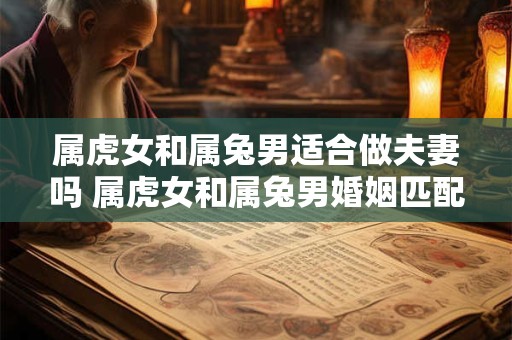 属虎女和属兔男适合做夫妻吗 属虎女和属兔男婚姻匹配度高吗