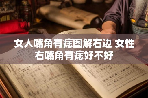女人嘴角有痣图解右边 女性右嘴角有痣好不好