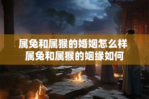 属兔和属猴的婚姻怎么样 属兔和属猴的姻缘如何 属兔和属猴的婚姻怎么样 属兔和属猴的姻缘如何