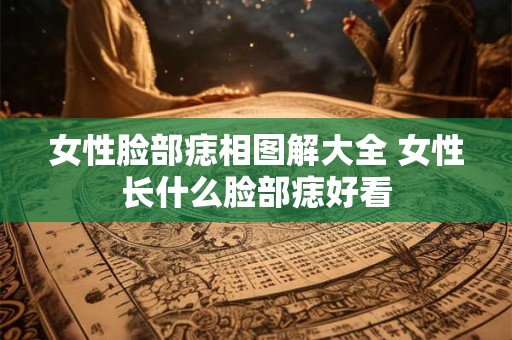 女性脸部痣相图解大全 女性长什么脸部痣好看