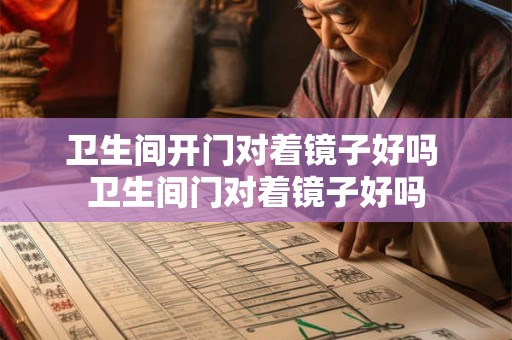 卫生间开门对着镜子好吗 卫生间门对着镜子好吗