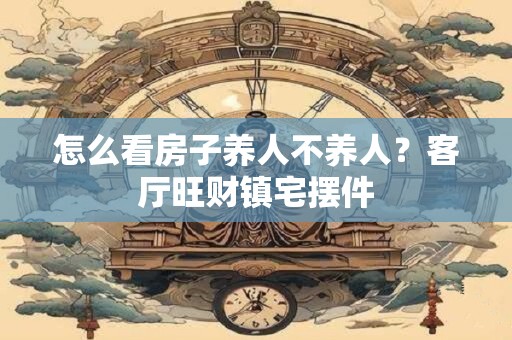 怎么看房子养人不养人？客厅旺财镇宅摆件