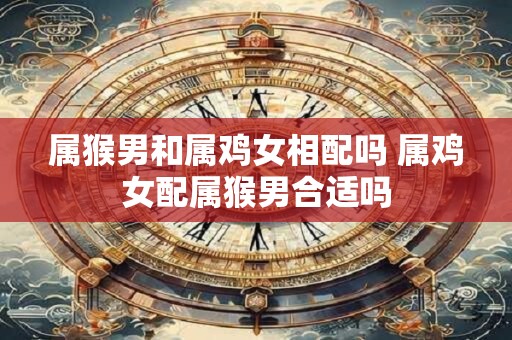 属猴男和属鸡女相配吗 属鸡女配属猴男合适吗