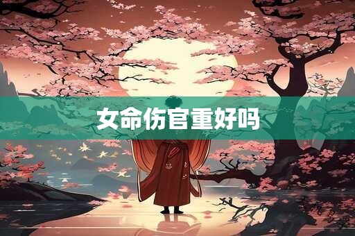 女命伤官重好吗
