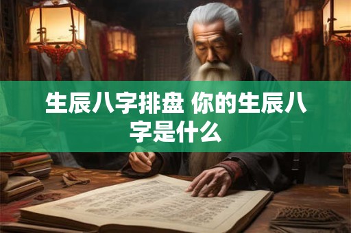 生辰八字排盘 你的生辰八字是什么 生辰八字排盘 你的生辰八字是什么