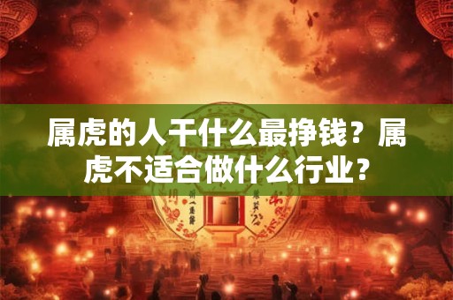 属虎的人干什么最挣钱？属虎不适合做什么行业？