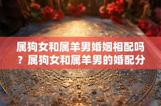 属狗女和属羊男婚姻相配吗？属狗女和属羊男的婚配分析